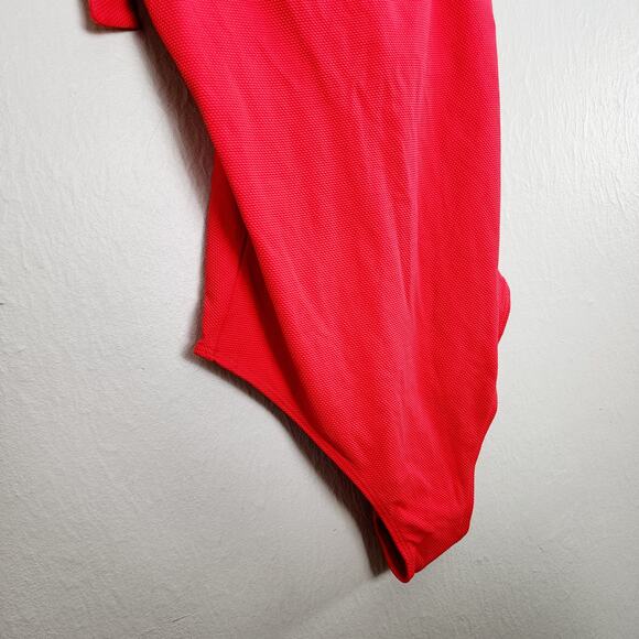 NEW Alexandra Miro Audrey Ribbed Ribbon Strap One Piece Swim Suit - Picture 7 of 16